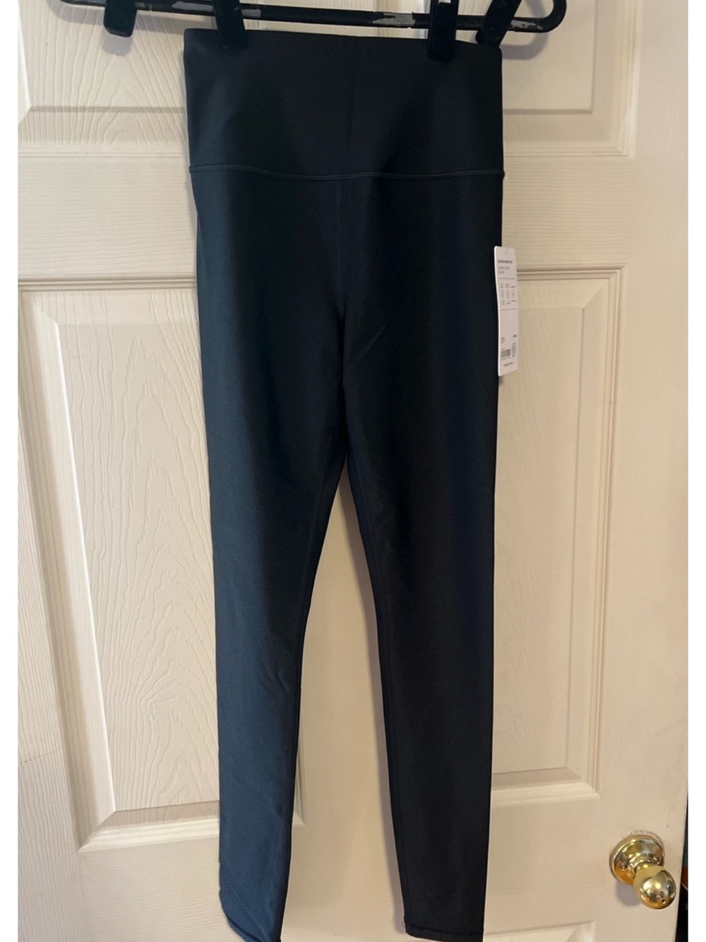 #314 Athleta Elation Sheen Tight XXS Black High Rise PowerVita Leggings NWT